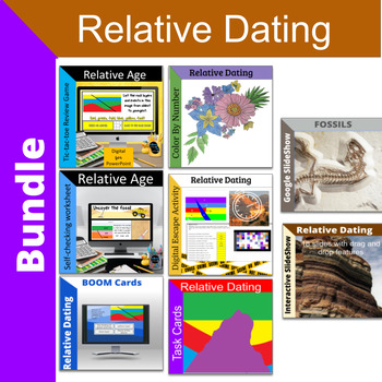 Preview of Relative Dating Bundle