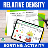 Relative Density Sorting Activity | Print & Digital