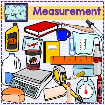 Preview of Relative Measurement Tools and examples Clip Art