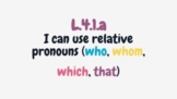 Relative Pronoun Digital 5 Day Teaching Unit 