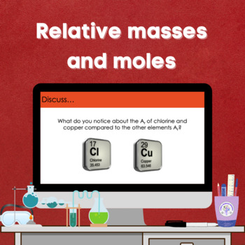 Preview of Relative masses and moles (GCSE)