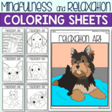 Relaxing Coloring Worksheets | Mindfulness Brain Break Pag