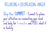 Relaxing & Decreasing Anger