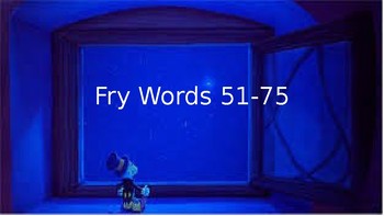 Preview of Relaxing Fry Sight  Words