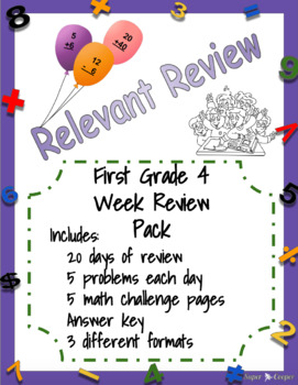 Preview of Relevant Review with Google Slides Bundle English