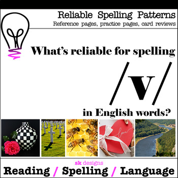 Preview of Reliable Spellings v Practice w Bonus Flash Cards class and distance learning