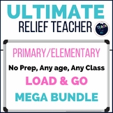 Relief Teacher Substitute Sub MEGA Bundle