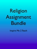 Religion Assignment Bundle