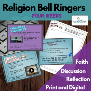 Preview of Religion Bell Ringers