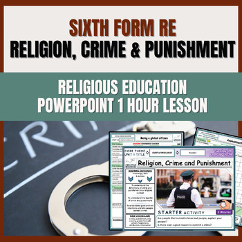 Preview of Religion, Crime & Punishment  - Religious Education Lesson