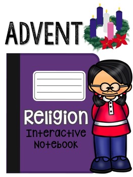 Preview of Religion Interactive Notebook: Advent