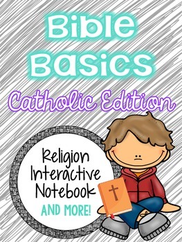 Preview of Religion Interactive Notebook: Bible Basics - Catholic Edition