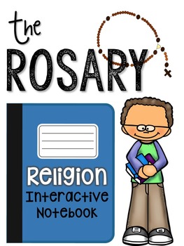 Preview of Religion Interactive Notebook: The Rosary