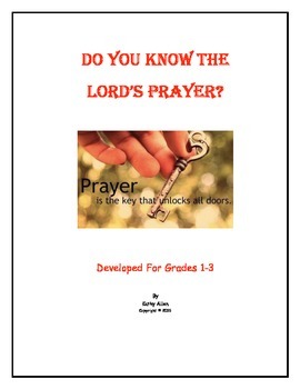 Preview of "Lord's Prayer" - Our Father