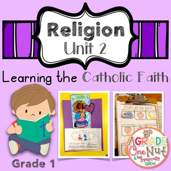 Preview of Religion Lessons: Unit 2 {Learning the Catholic Faith}