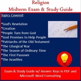 Religion Midterm Exam & Study Guide