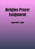 Religion Prayer Assignment