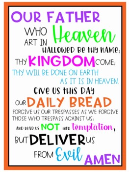 The Lord's Prayer - Posters