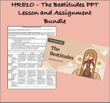 Preview of Religion - The Beatitudes BUNDLE