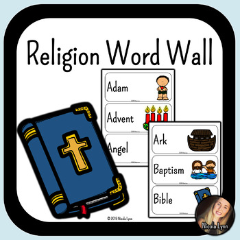 Preview of Religion Word Wall