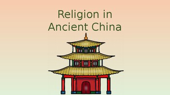 Preview of Religion in Ancient China Pack