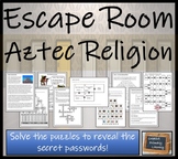 Religion in the Aztec Empire Escape Room Activity