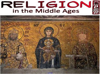 Preview of Religion in the Middle Ages Smartboard Presentation