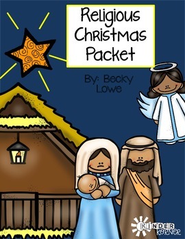 Religious Christmas Packet by The Kinder Korner | TpT