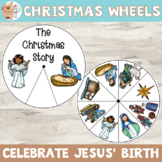 Religious Christmas Wheel Activity for Kindergarten