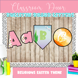 Religious Easter Bulletin Board Lettering
