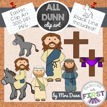 Preview of Religious Easter Clip Art