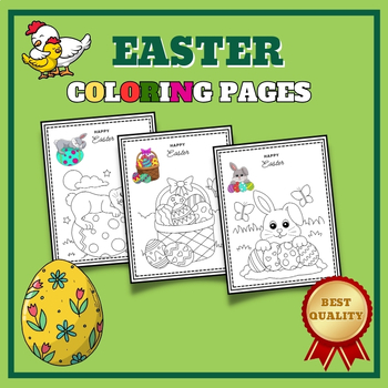 Preview of 2nd-5th Grade Christian Easter coloring pages | Religious Easter Coloring pages.