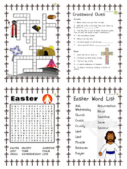 Religious Education: Easter Activities and Puzzles Bundle | TpT