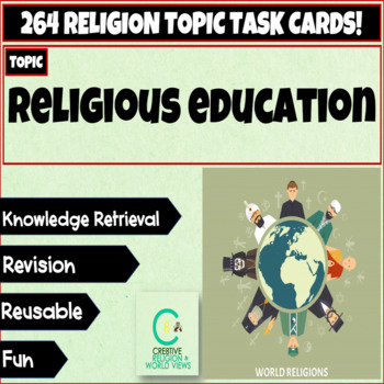 Preview of Religious Education Task Cards