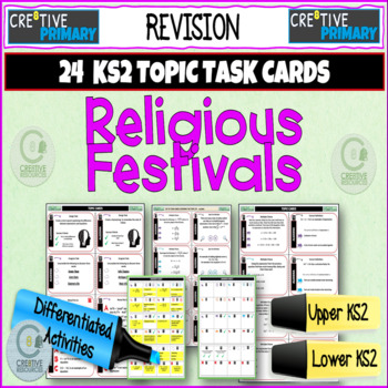 Preview of Religious Festivals Task Cards