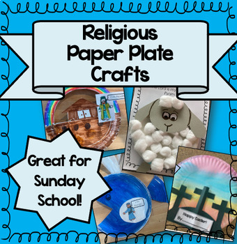 Preview of Bible Story Crafts with Paper Plates