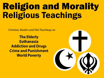 Preview of Religious Teachings for Religion and Morality