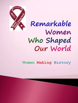 Preview of Remarkable Women Who Shaped Our World: Women Making History