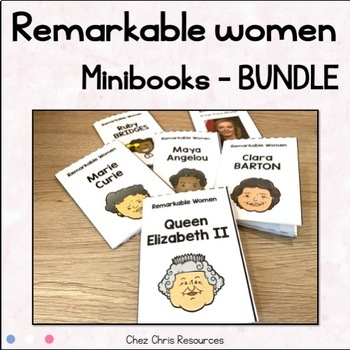 Preview of Remarkable Women : a bundle of mini-books