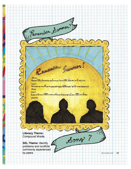 Preview of Remember Summer? (compund words) - use for Language Arts & ESL & SEL