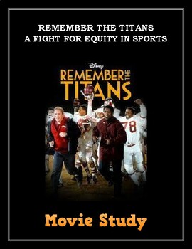 Preview of Remember the Titans: Equity in Sports [Movie Worksheet & Assignment]