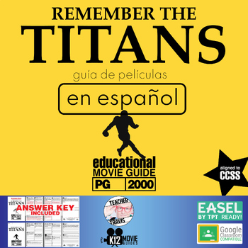 Preview of Remember the Titans Movie Guide in Spanish | Español (PG-2000)