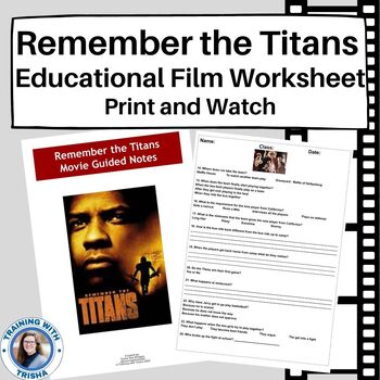 Preview of Remember the Titans | Teamwork and Leadership Film | Middle and High School