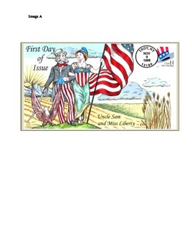 Preview of Remembering 9-11 Activity with a First Day Cover