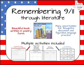 Preview of Remembering 9/11 and The Little Chapel That Stood (Activities and STAAR-Aligned)