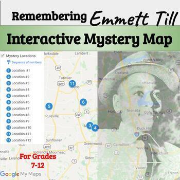 Preview of Remembering Emmett Till: Interactive Mystery Map