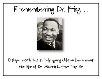 Preview of Remembering Martin Luther King Jr.