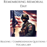 Remembering Memorial Day (Holidays, Memorial Day)