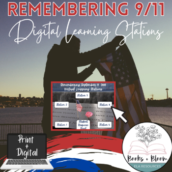Preview of Remembering September 11, 2001: Entire Patriot Day 9/11 Themed Lesson