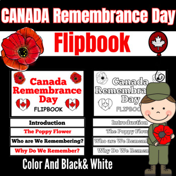 Preview of Remembrance Canada Day FlipBook